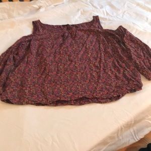 Prana off shoulder shirt